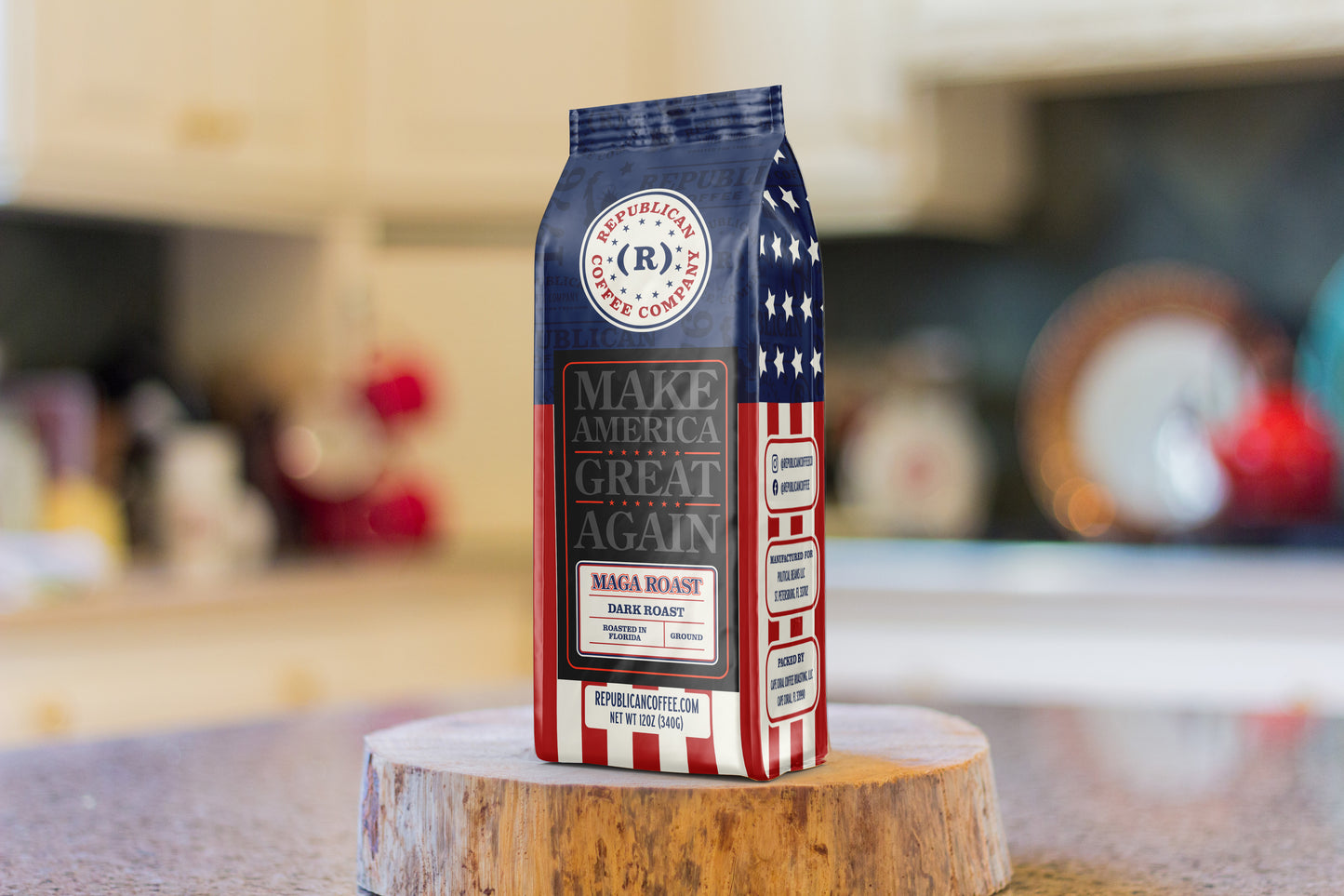Dark MAGA | Dark Roast, Espresso Grind, Memorial Day, Mothers Day