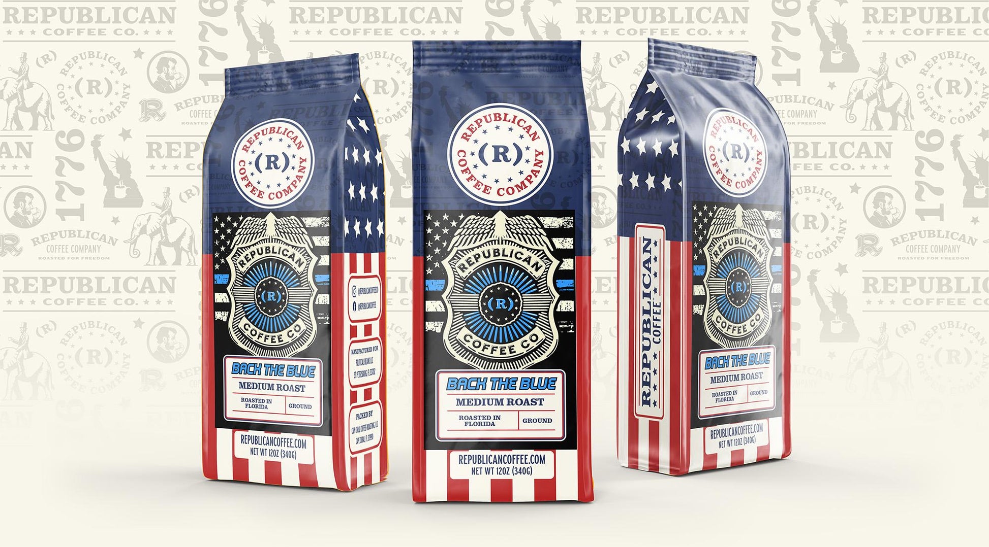 Back the Blue, Police gifts, Memorial Day, Mothers Day