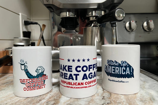 Republican Coffee Mug Gift – Patriotic Mug for GOP Supporters | Make Coffee Great Again, Memorial Day, Mothers Day