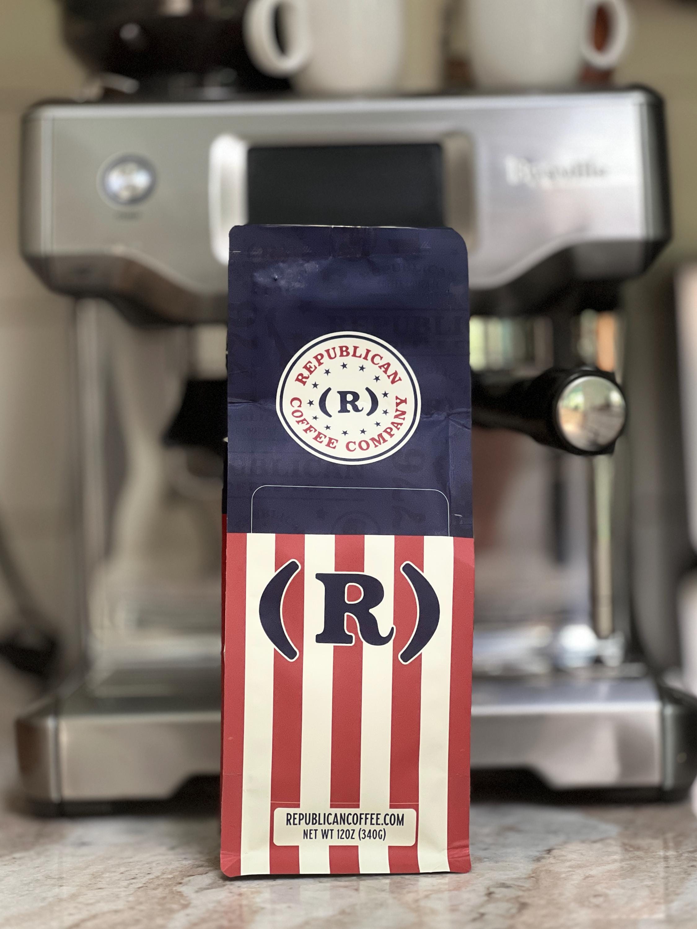 Coffee Bag, Classic Coffee, Republican Coffee, Original Coffee, Coffee Favors, Republican Coffee, Coffee Lovers Gift