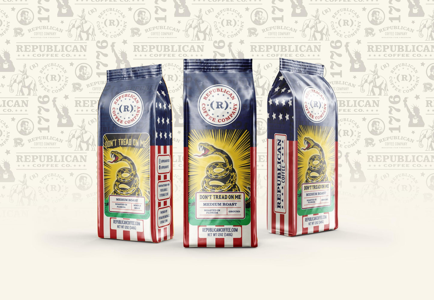 Don’t Tread On Me Coffee Gift – Bold Patriotic Roast for True Conservatives, Memorial Day, Mothers Day