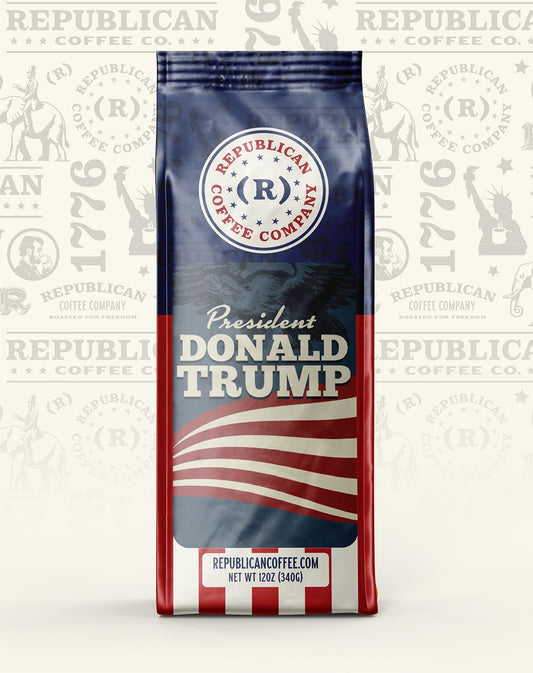 President Trump Coffee Gift – Bold Republican Roast for Coffee Lovers, Memorial Day, Mothers Day