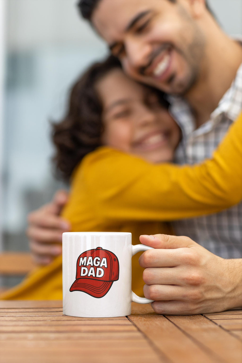 MAGA Dad - Republican Coffee Mug - Perfect For Fathers Day!