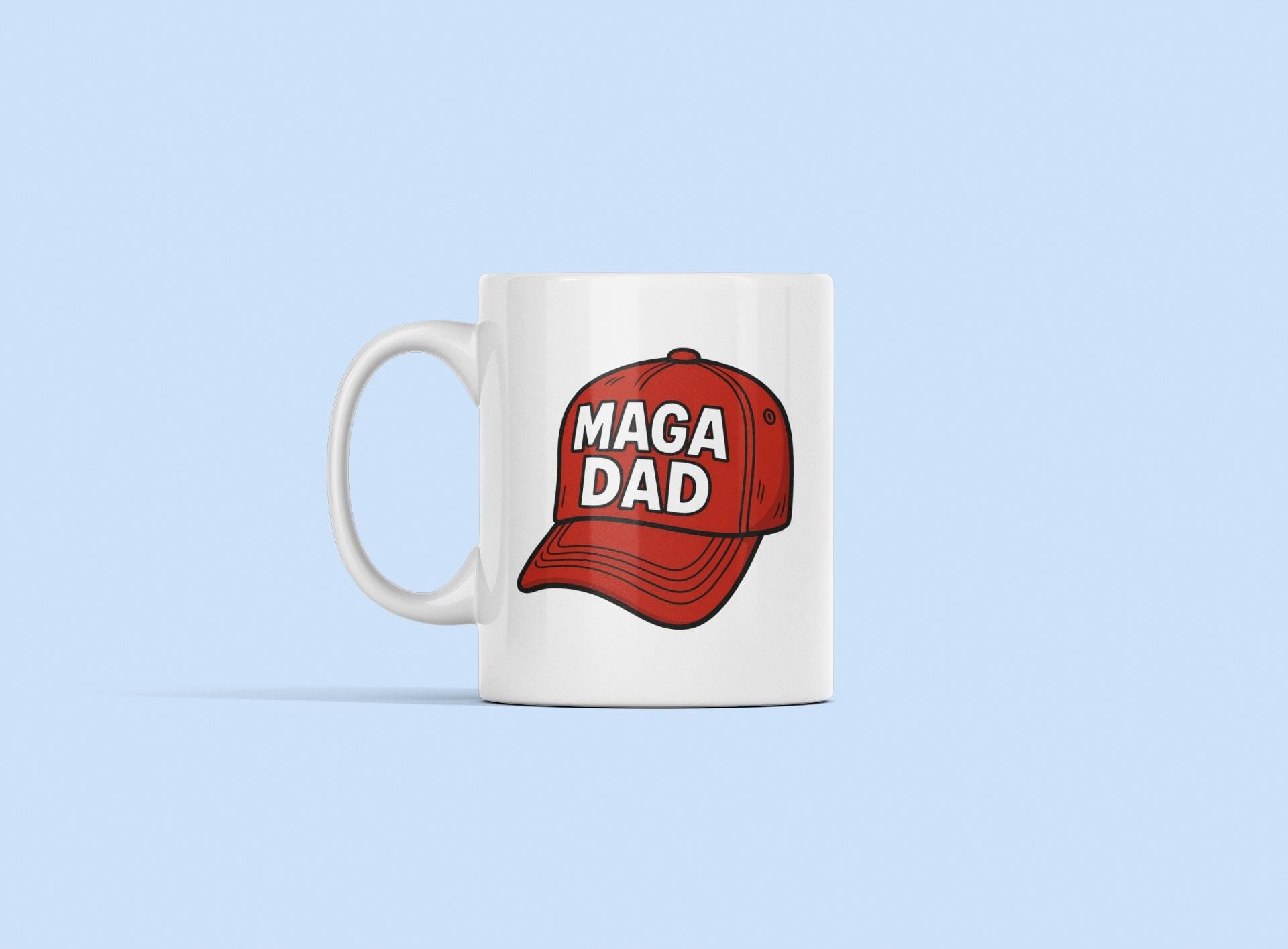 MAGA Dad - Republican Coffee Mug - Perfect For Fathers Day!