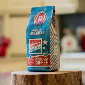 The Patriot (Coffee + Mug) - Whole Bean / Morning in America - Bundle - Republican Coffee - 7